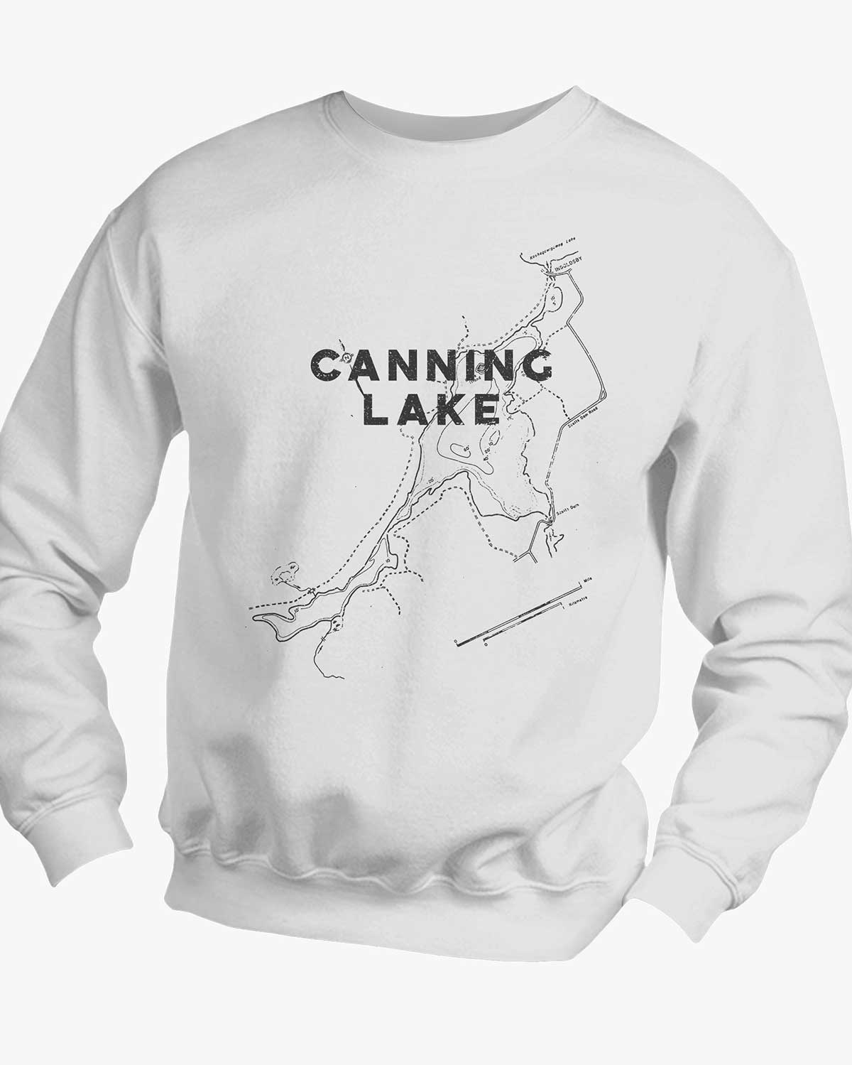 Lake Contours - Canning Lake - Sweater