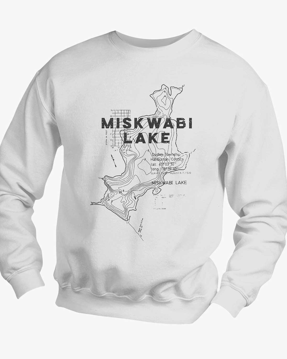 Lake Contours - Miskwabi Lake - Sweater