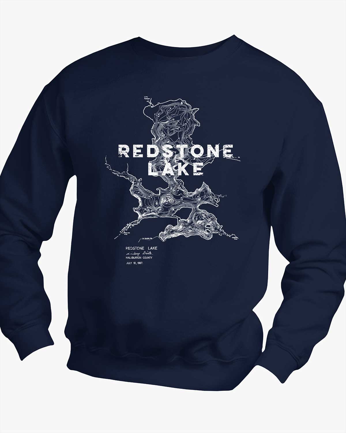 Lake Contours - Redstone Lake - Sweater