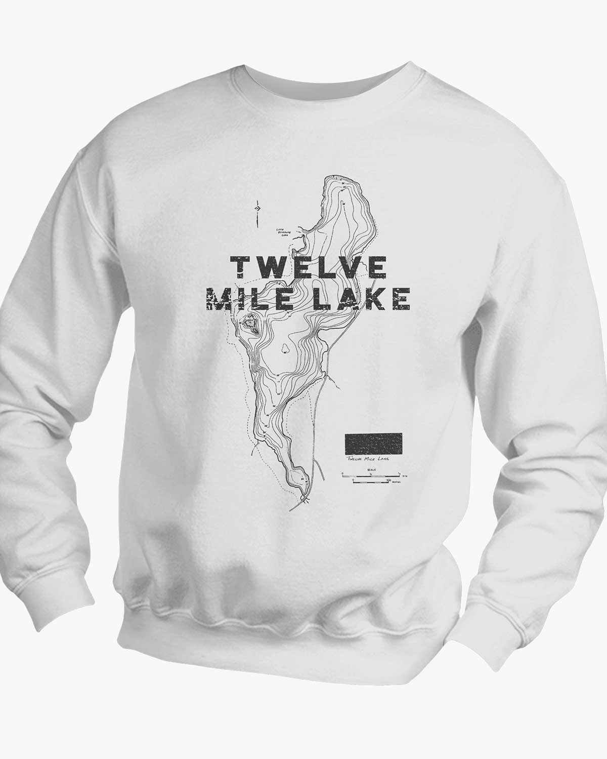Lake Contours - Twelve Mile Lake - Sweater