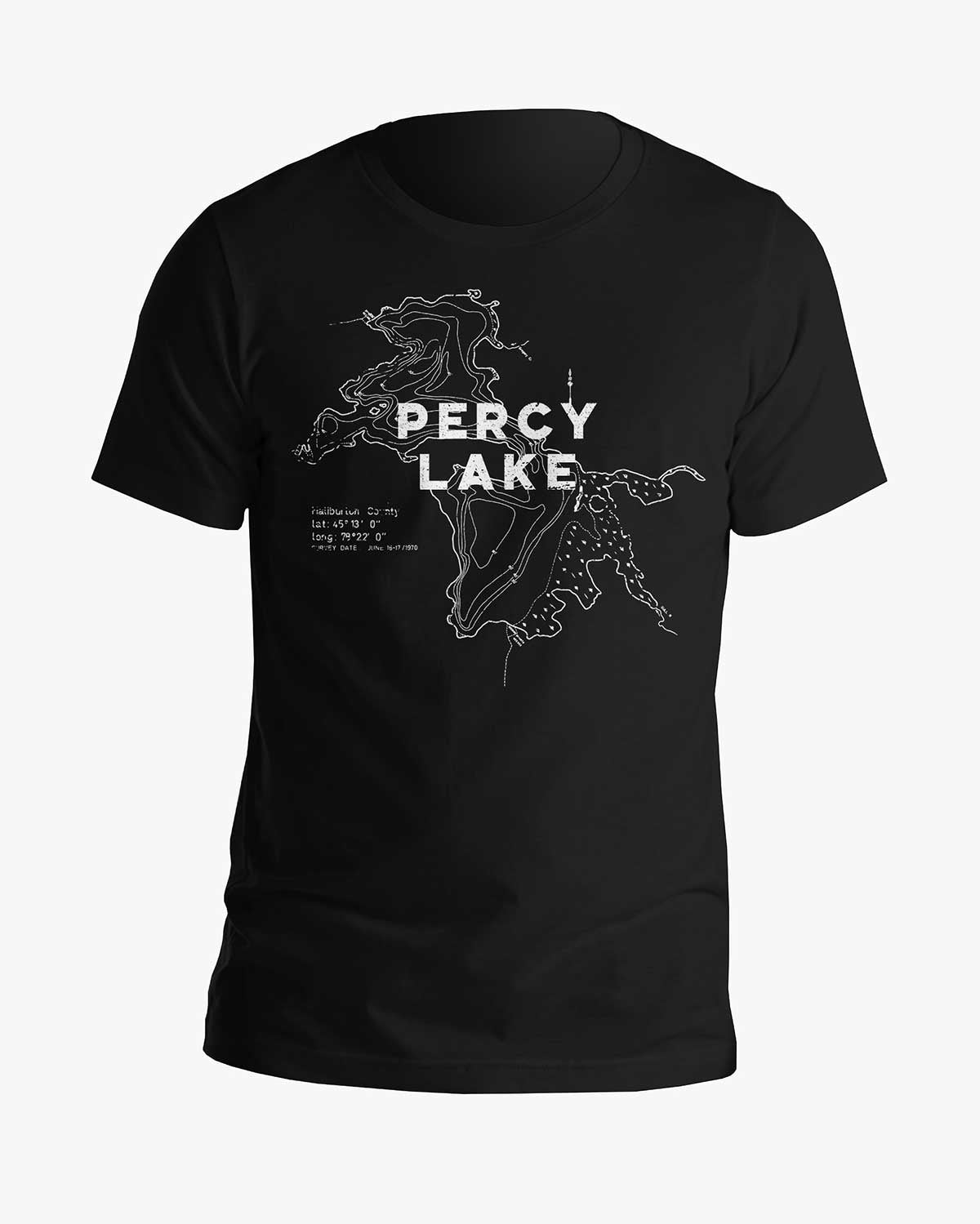 Lake Contours - Percy Lake - Tee
