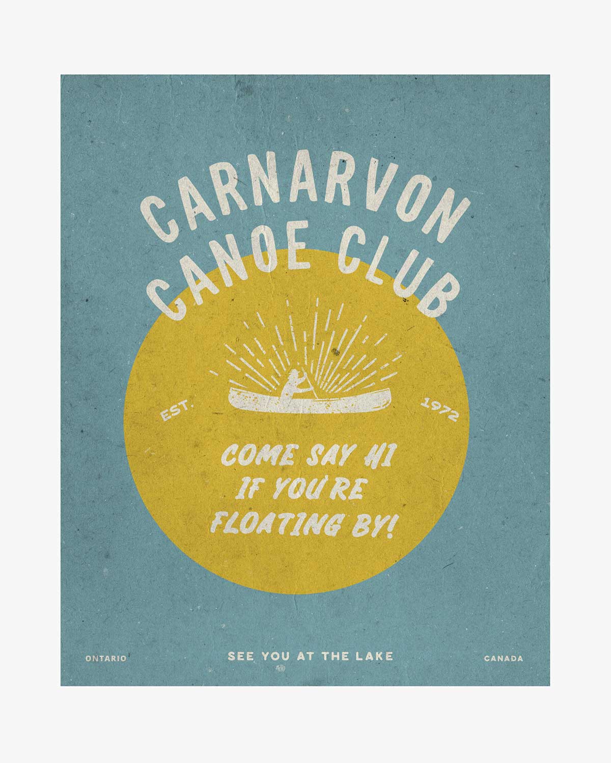 Canoe Club - Carnarvon - Wall Art