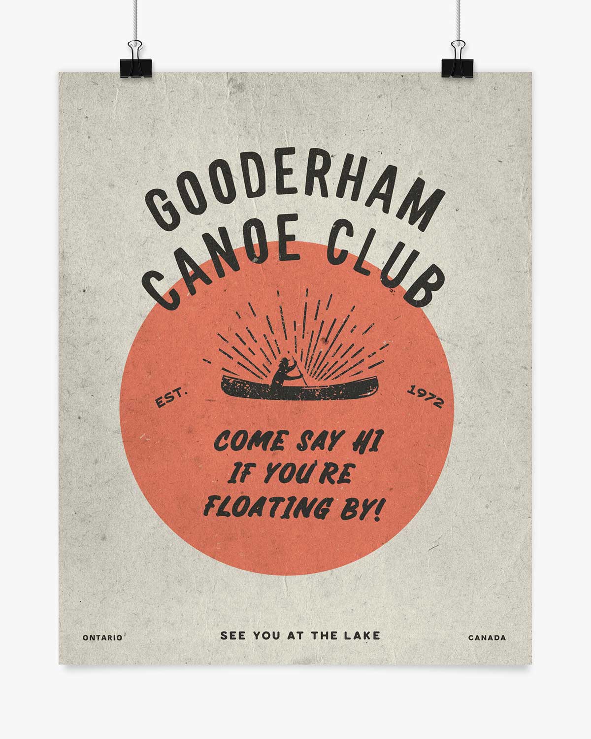 Canoe Club - Gooderham - Wall Art