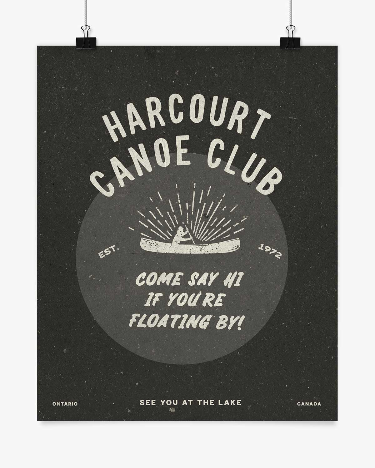 Canoe Club - Harcourt - Wall Art