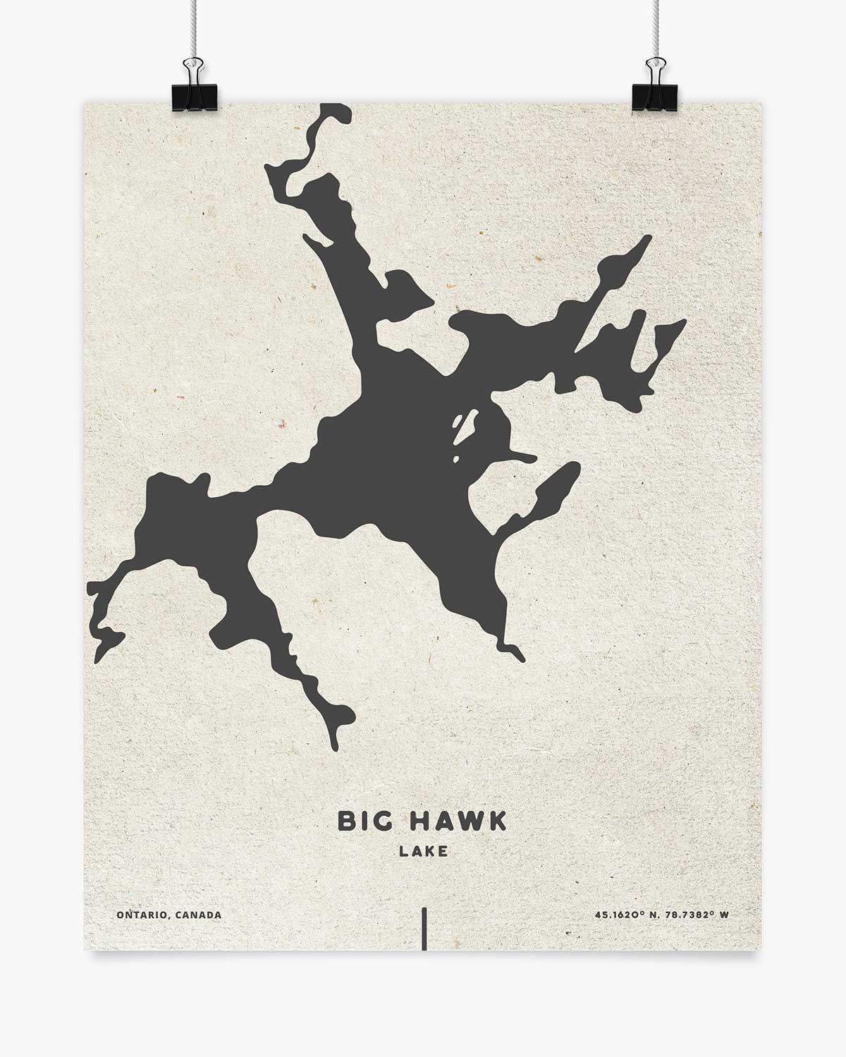 Lake Series - Big Hawk Lake - Wall Art