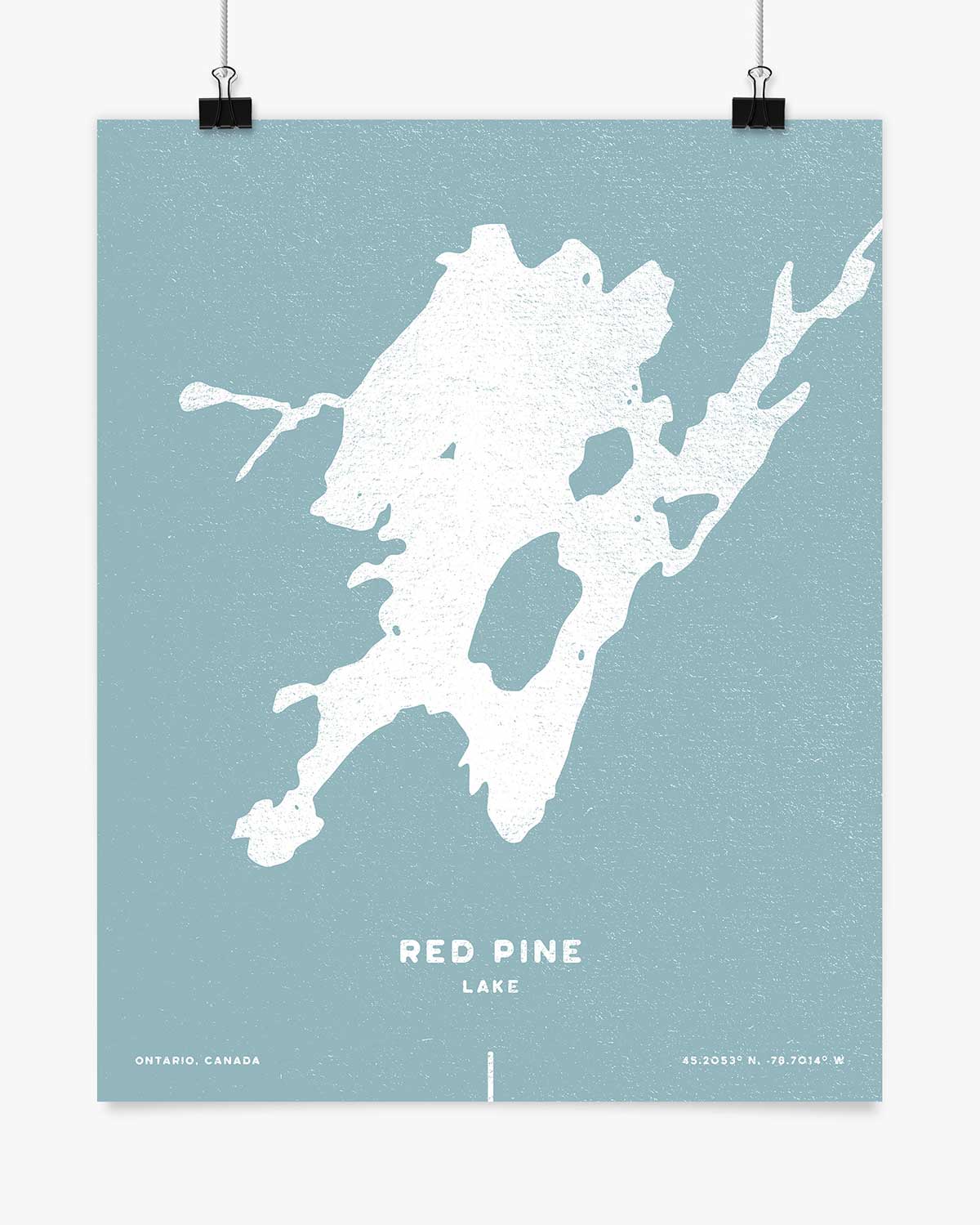 Lake Series - Red Pine Lake - Wall Art